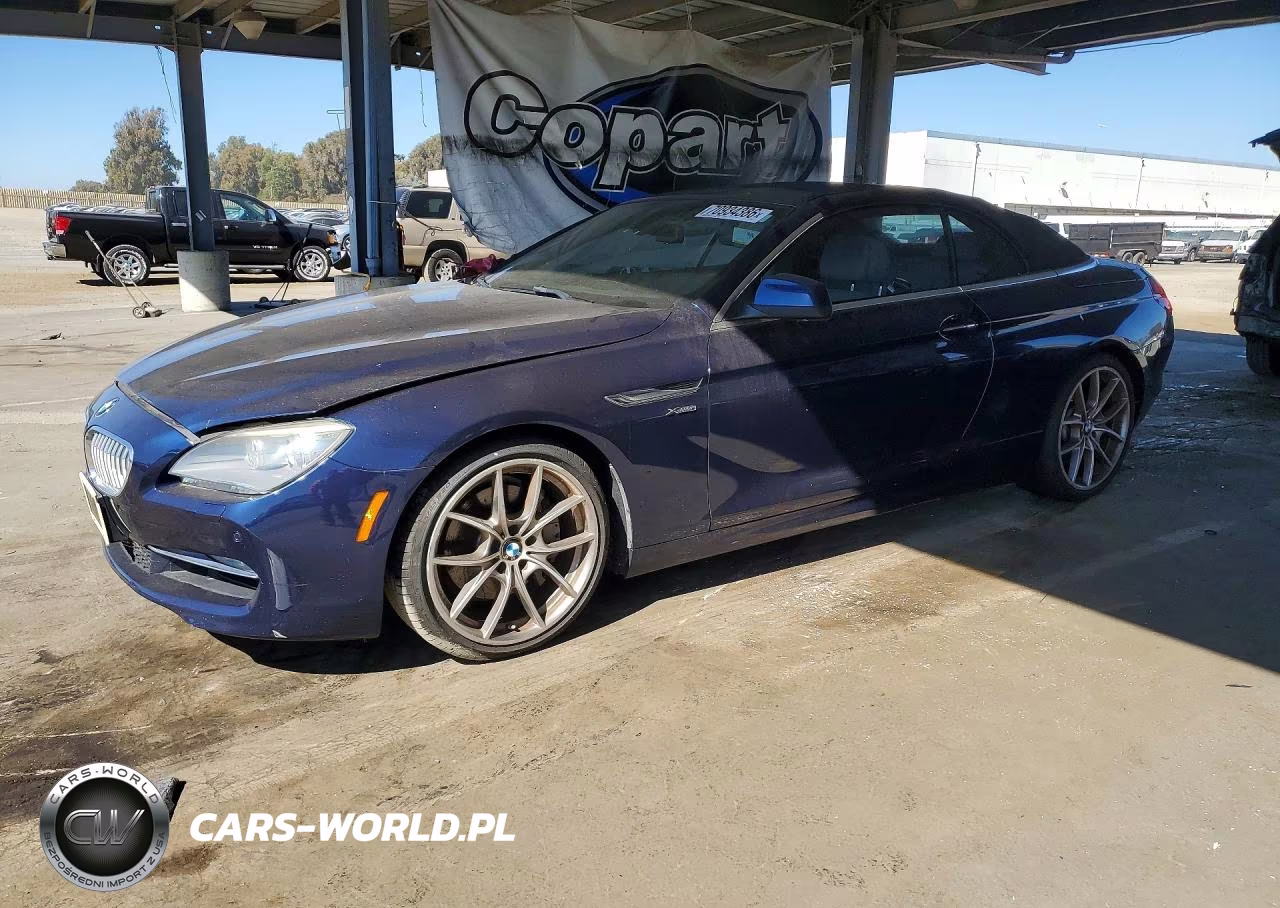 2012 BMW 650 Xi VIN:WBALZ5C56CDX64663 - 1