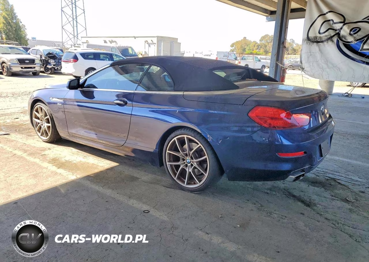 2012 BMW 650 Xi VIN:WBALZ5C56CDX64663 - 2