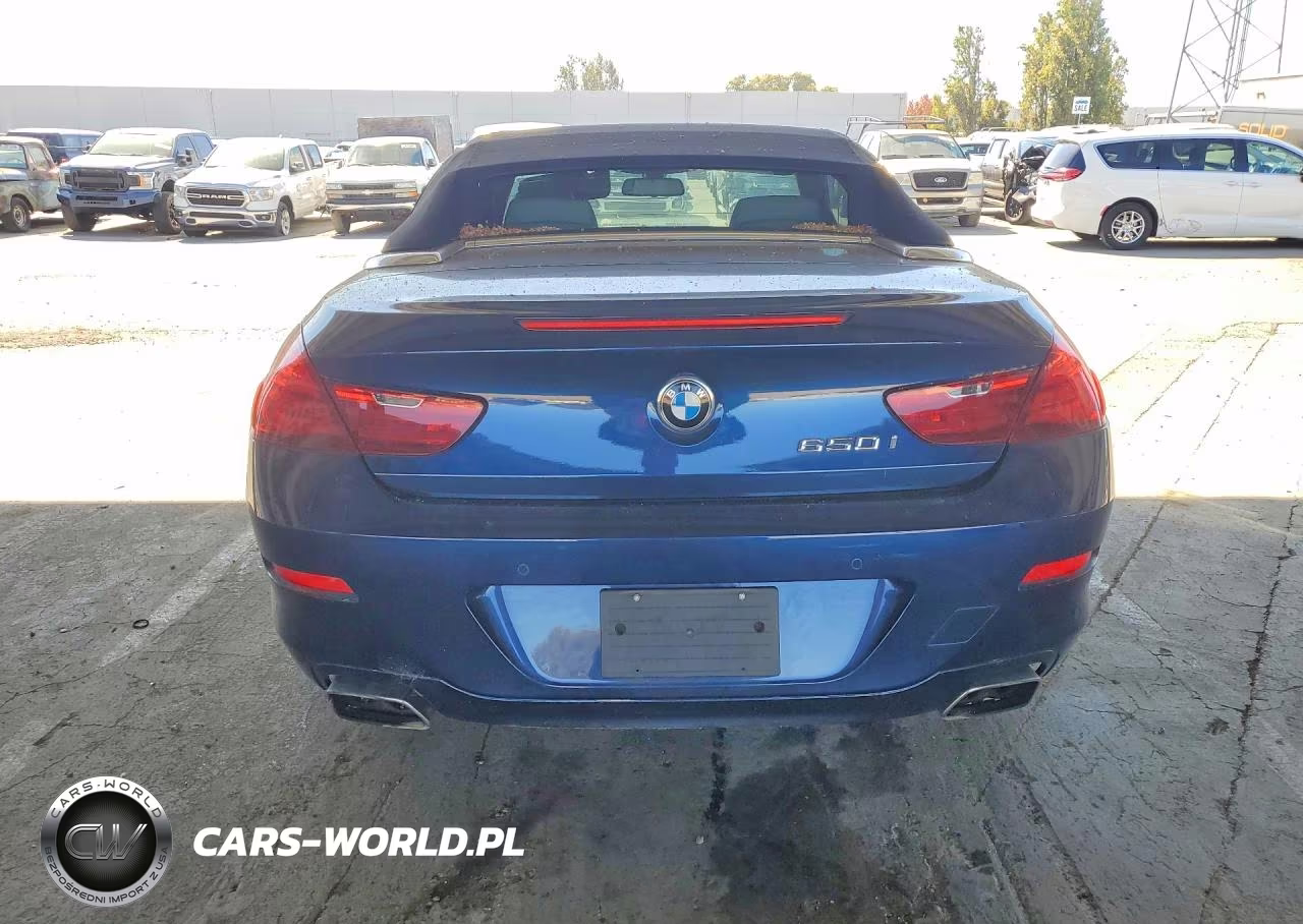 2012 BMW 650 Xi VIN:WBALZ5C56CDX64663 - 6