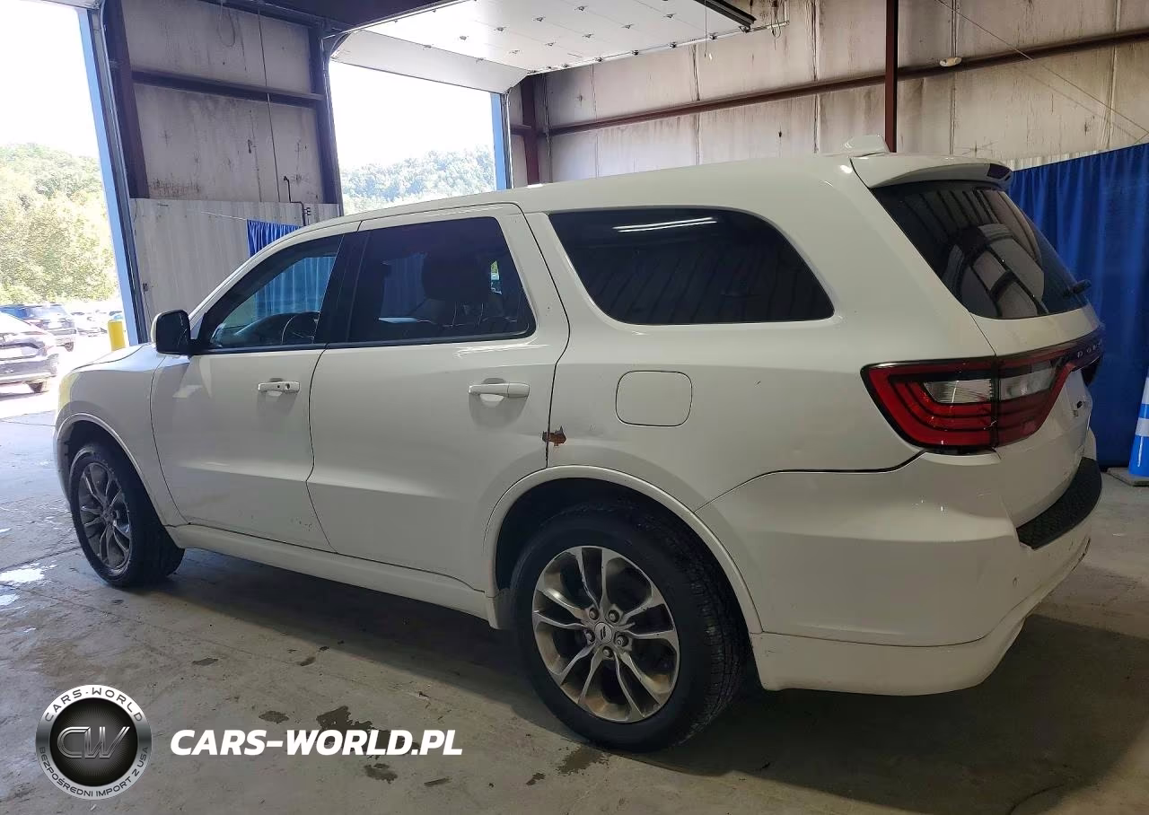 2019 Dodge Durango Gt VIN:1C4RDJDG7KC533800 - 2