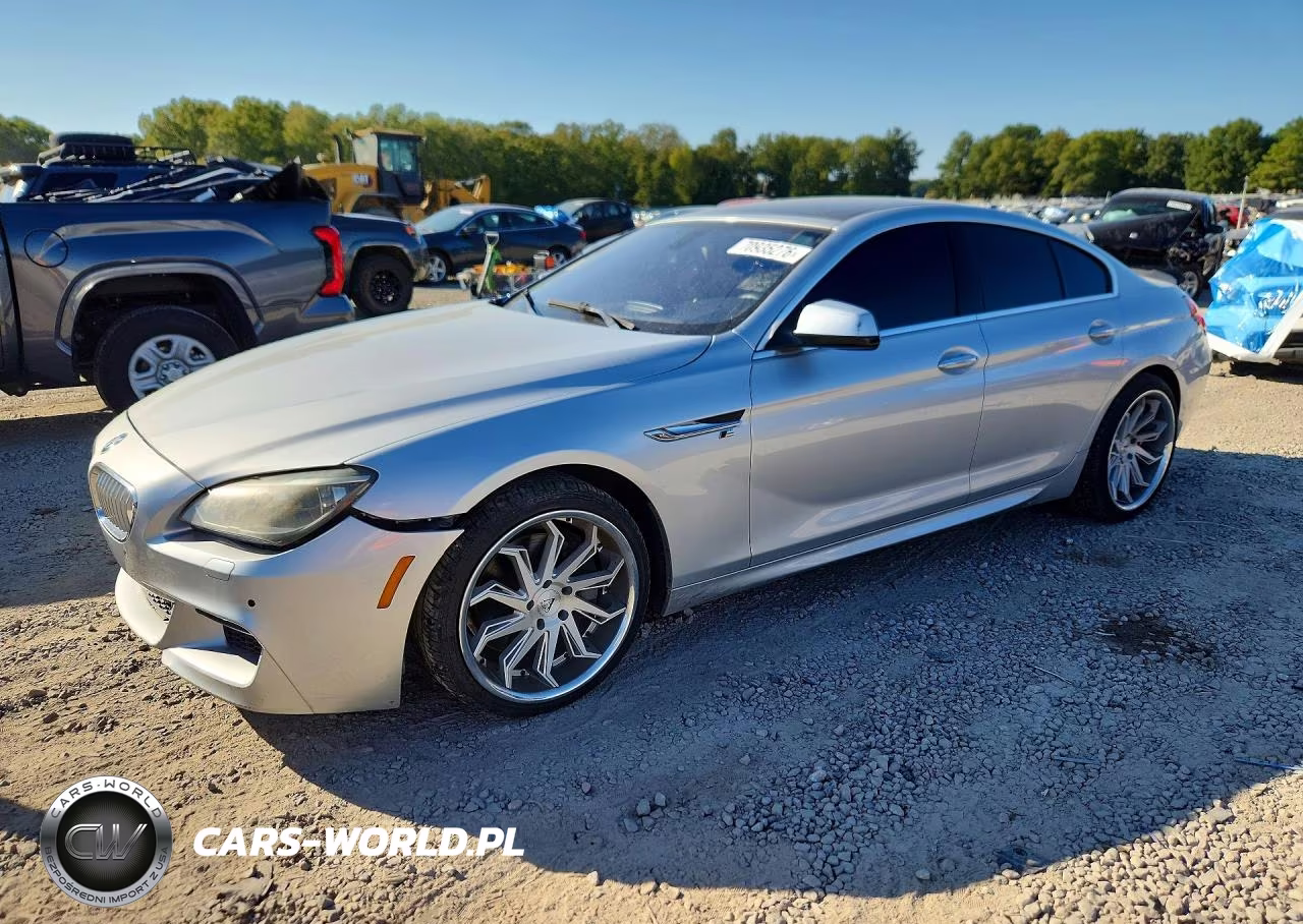 2013 BMW 650 I VIN:WBA6B2C55DD128463 - 1