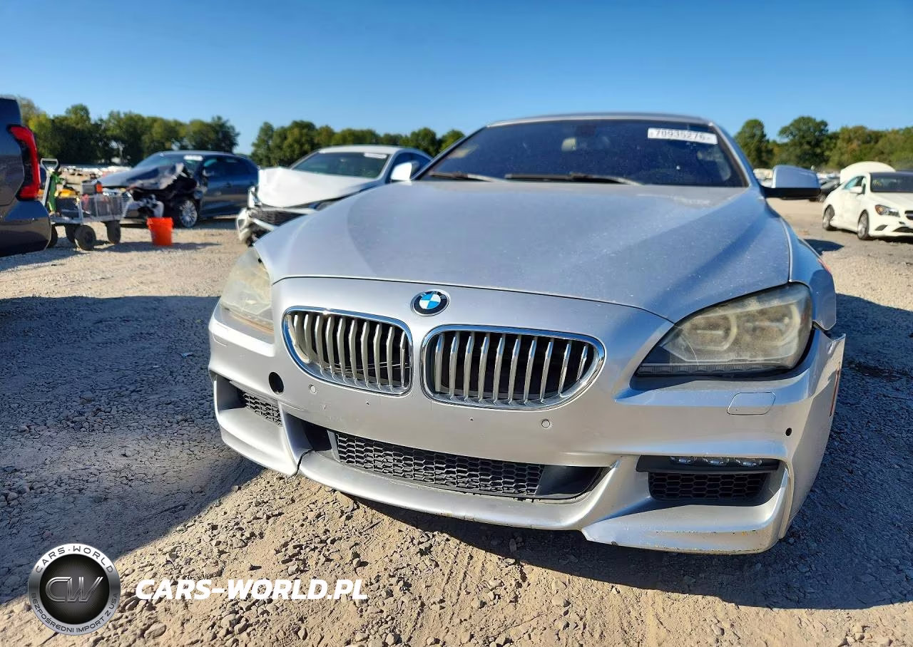 2013 BMW 650 I VIN:WBA6B2C55DD128463 - 5