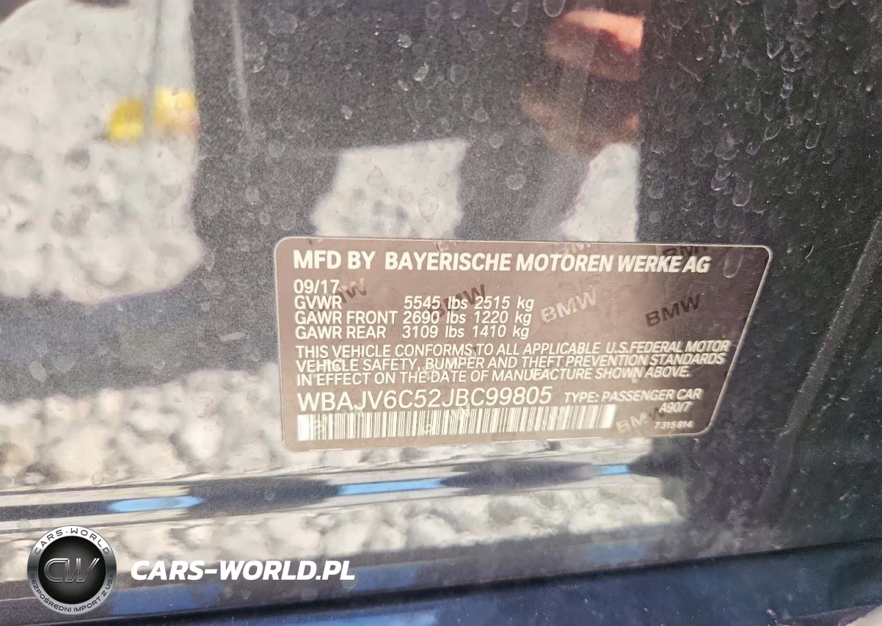 2018 BMW 640 Xigt VIN:WBAJV6C52JBC99805 - 12
