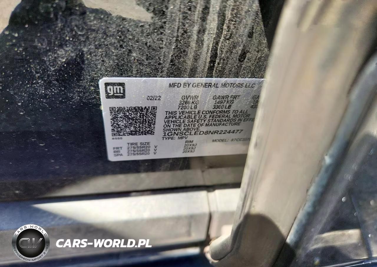 2022 Chevrolet Tahoe C1500 VIN:1GNSCLED8NR224477 - 13