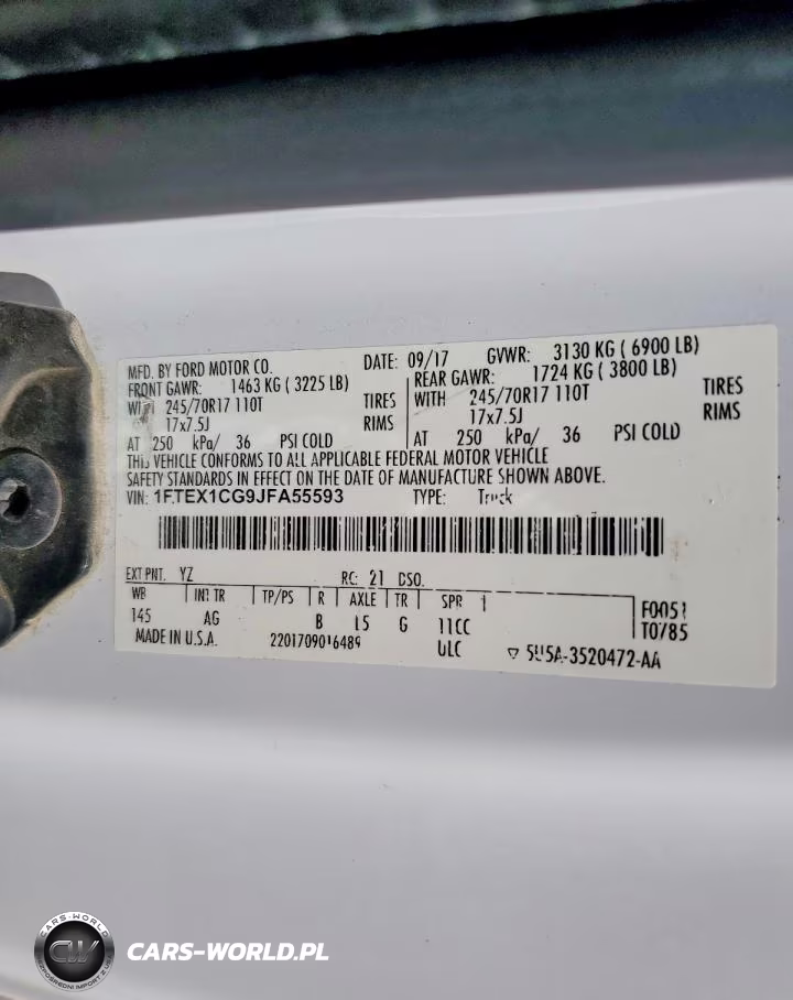 2018 Ford F150 Super Cab VIN:1FTEX1CG9JFA55593 - 12