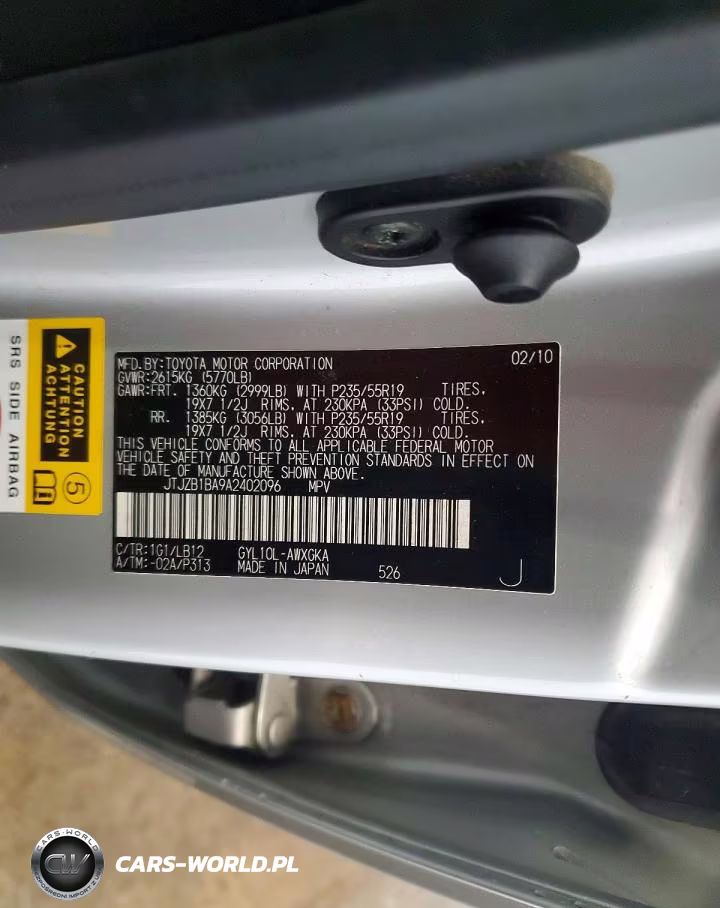 2010 Lexus Rx 450H VIN:JTJZB1BA9A2402096 - 13