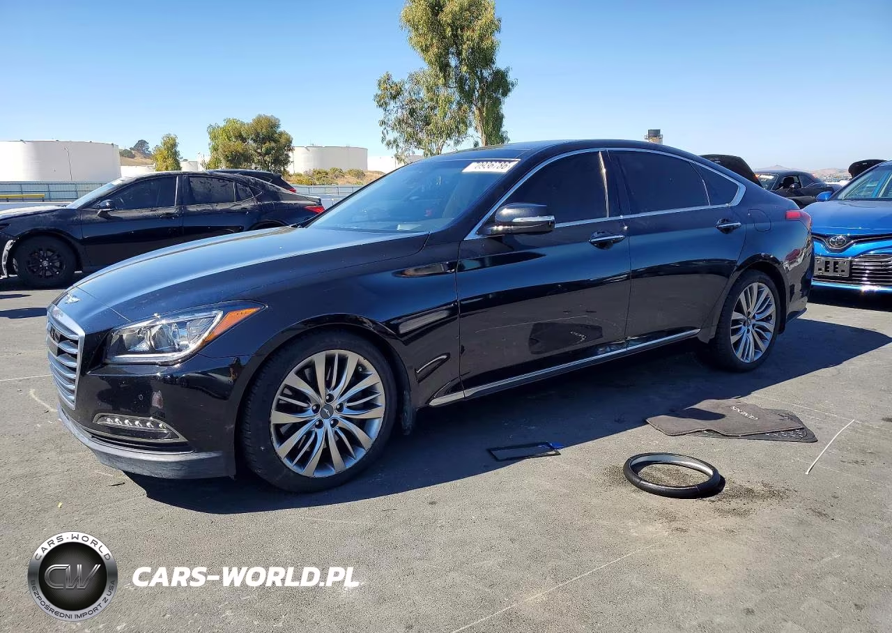 2017 Genesis G80 Ultimate VIN:KMHGN4JF0HU201469 - 1