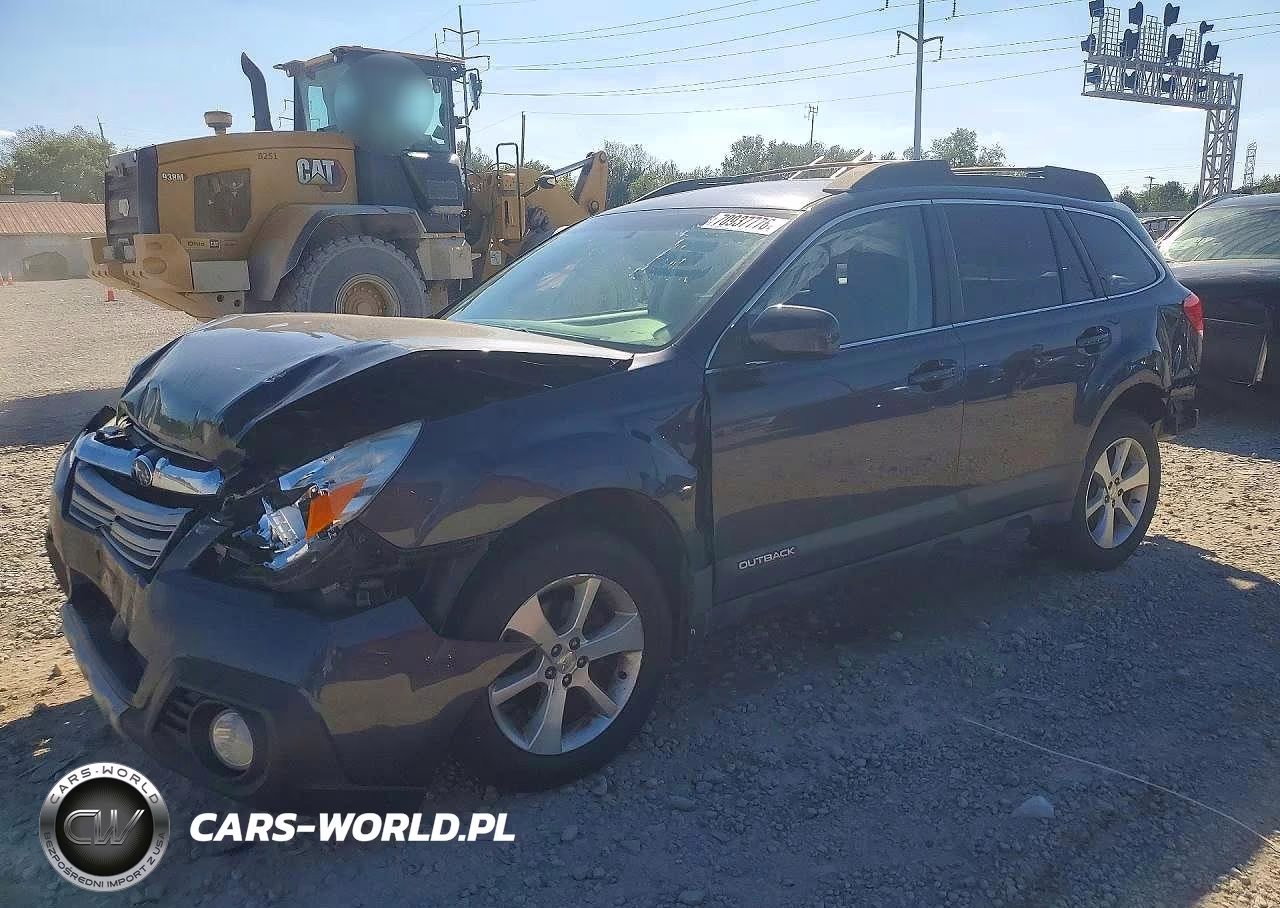 2013 Subaru Outback 2.5I Limited VIN:4S4BRCJC9D3314996 - 1