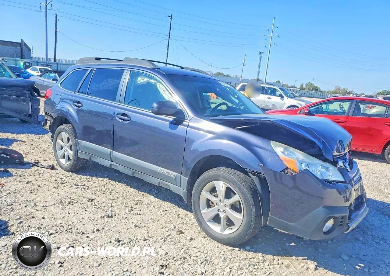 2013 Subaru Outback 2.5I Limited VIN:4S4BRCJC9D3314996 - 4
