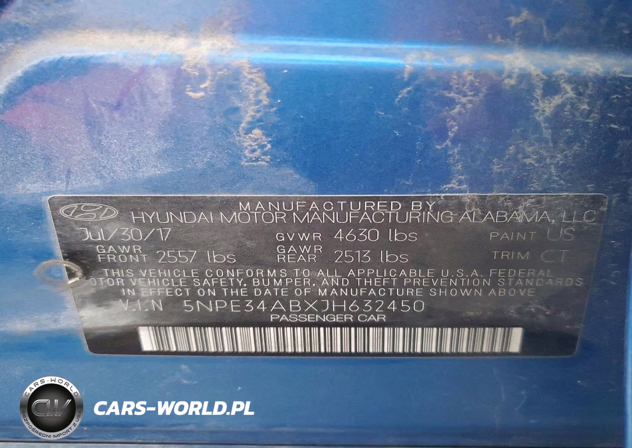 2018 Hyundai Sonata Limited 2.0T VIN:5NPE34ABXJH632450 - 12