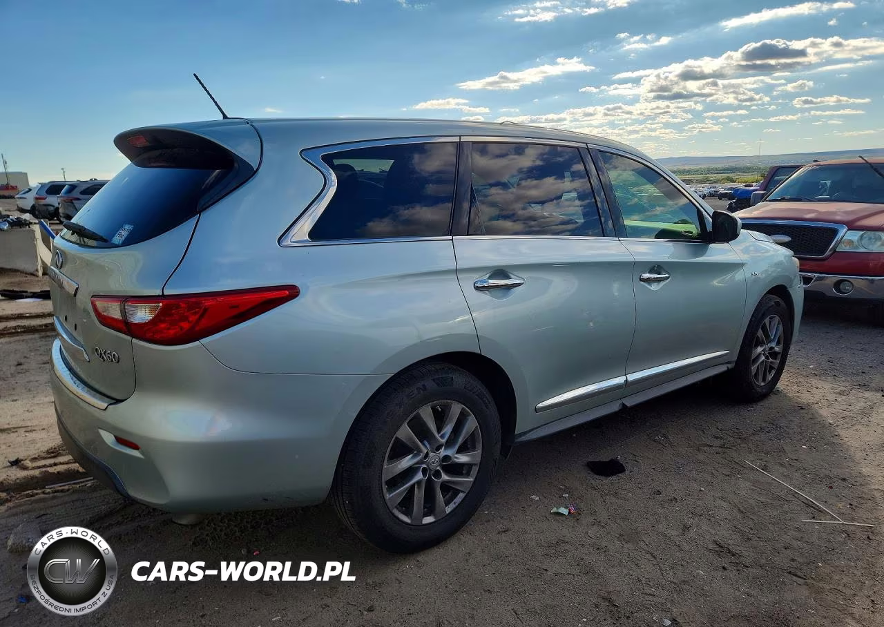2014 Infiniti Qx60 Base VIN:5N1AL0MN4EC528661 - 3