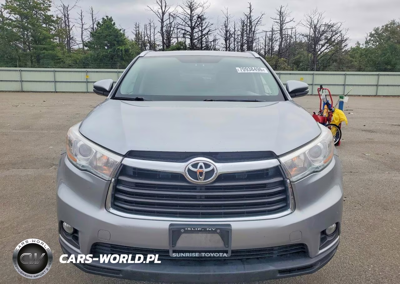 2016 Toyota Highlander Xle VIN:5TDJKRFH2GS324333 - 5