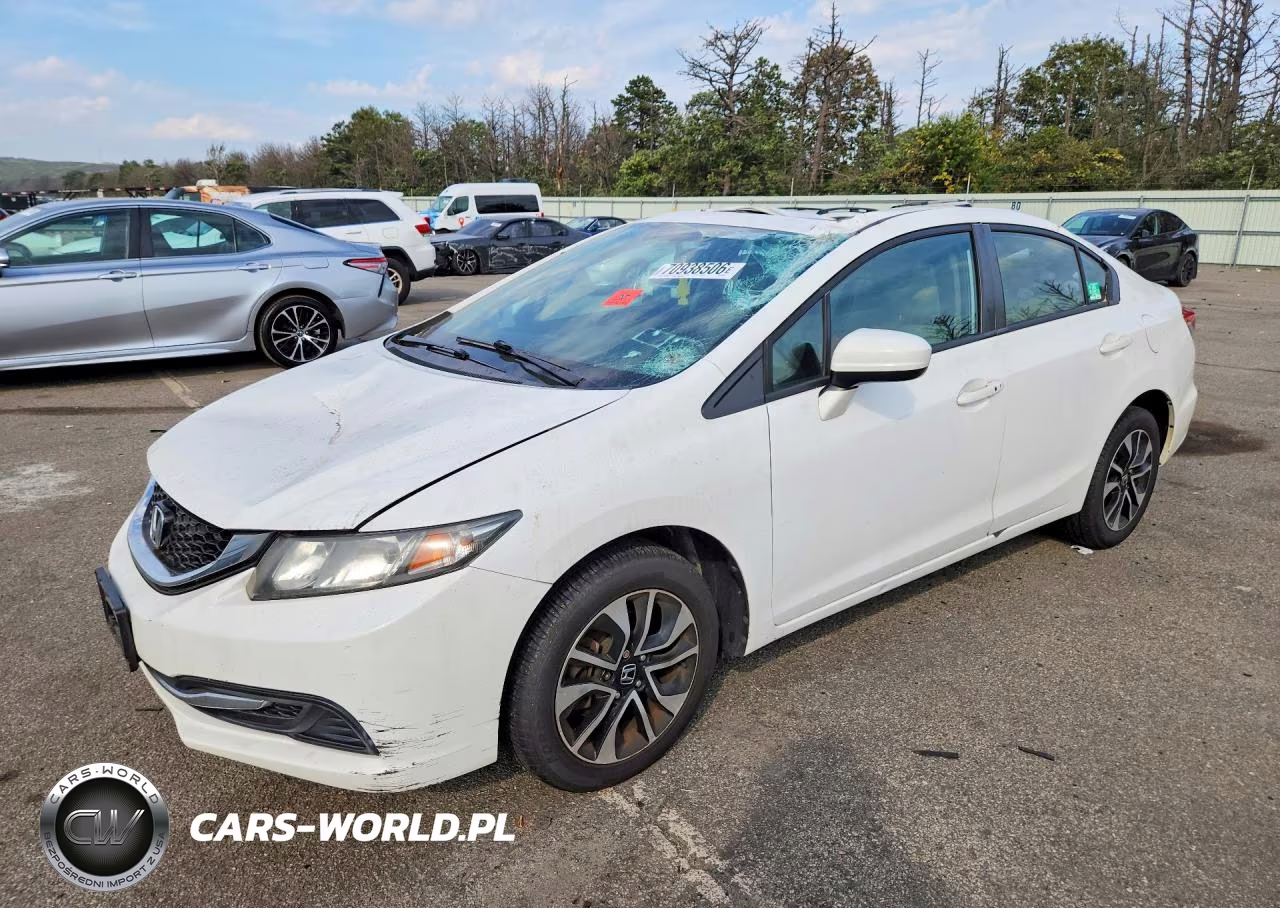 2014 Honda Civic Ex VIN:19XFB2F80EE255808 - 1