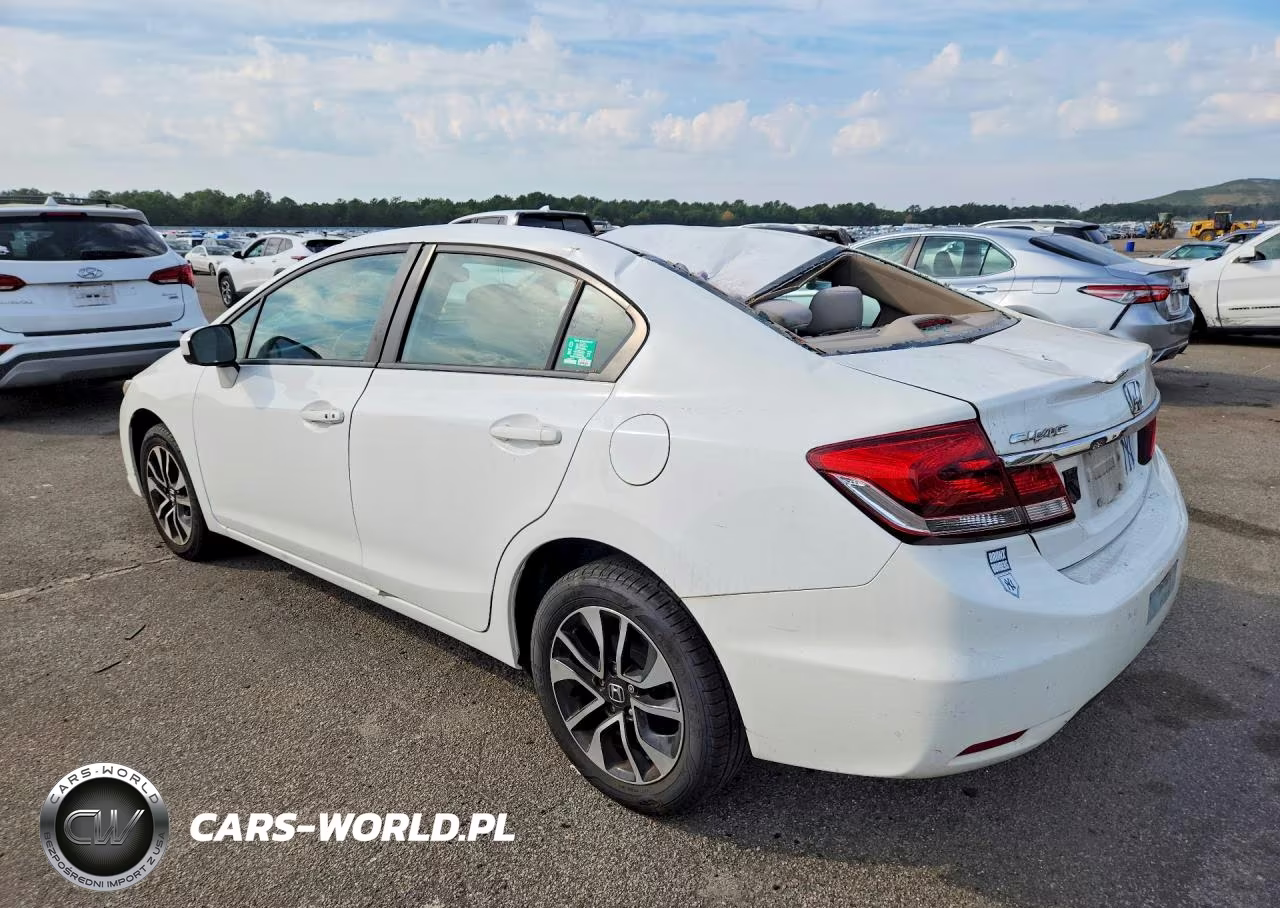 2014 Honda Civic Ex VIN:19XFB2F80EE255808 - 2
