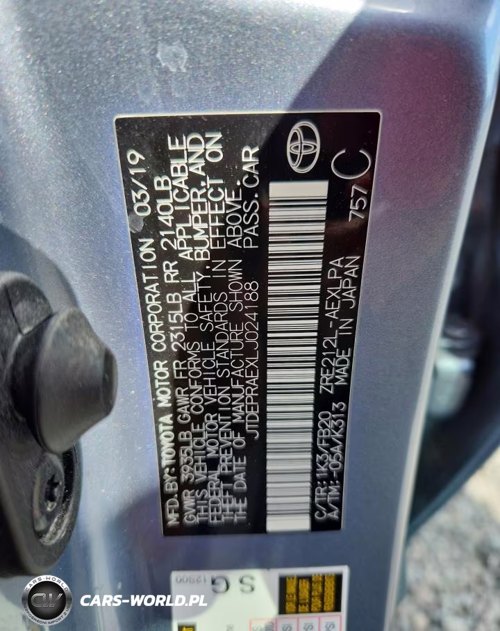2020 Toyota Corolla Le VIN:JTDEPRAEXLJ024188 - 12