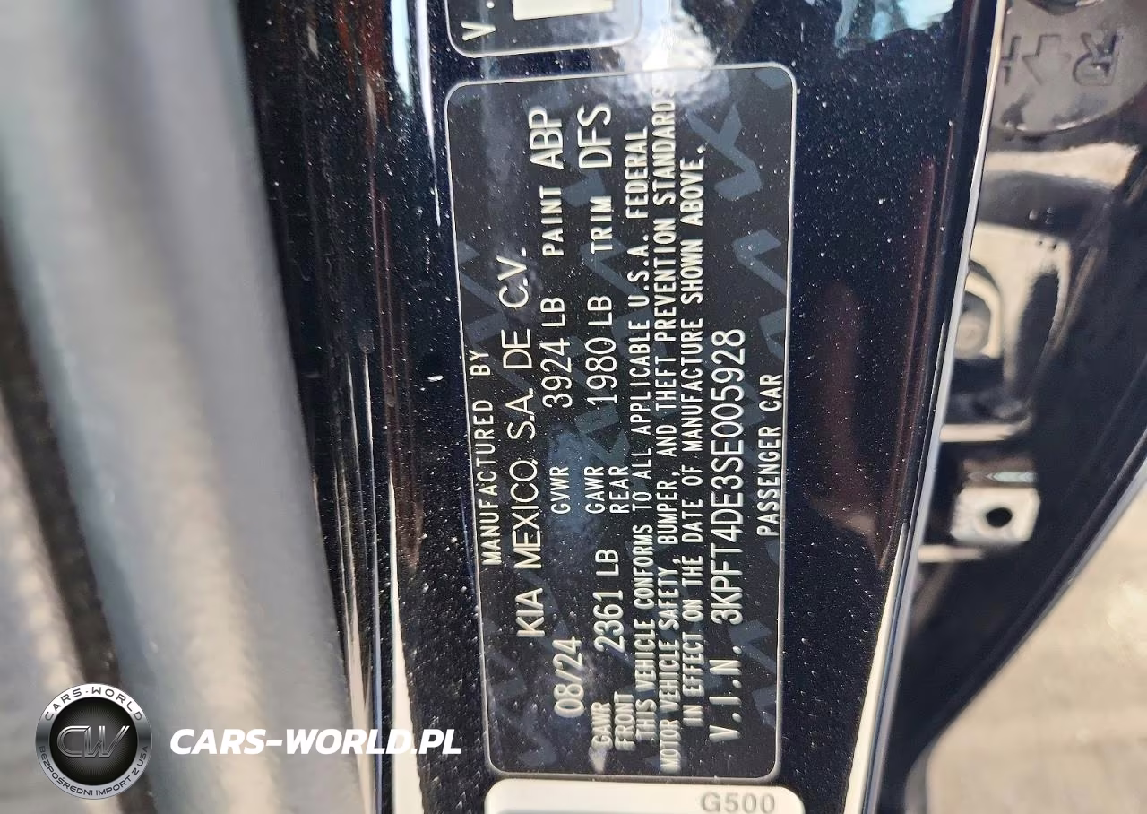 2025 Kia K4 Lxs VIN:3KPFT4DE3SE005928 - 12