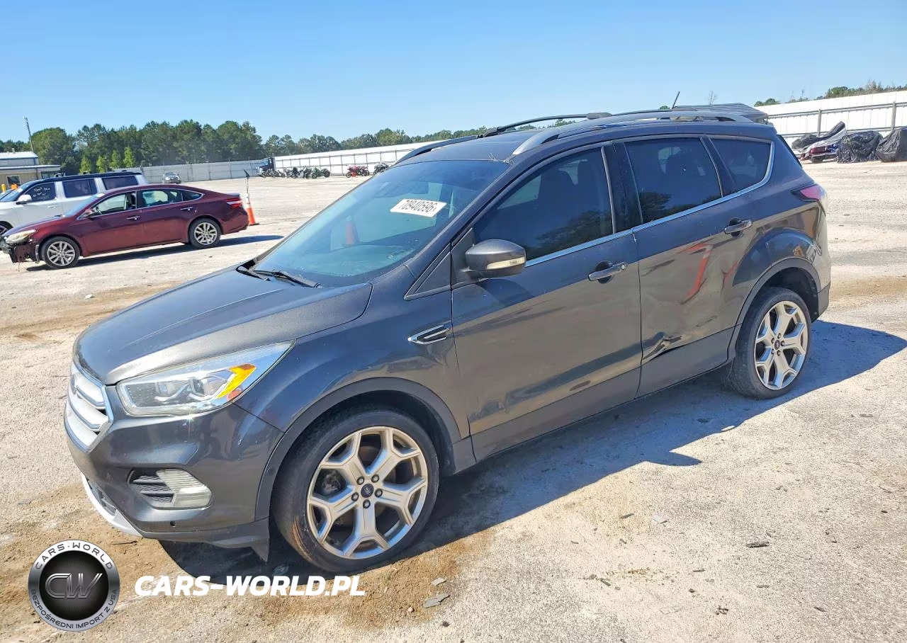 2018 Ford Escape Titanium VIN:1FMCU0J97JUA16474 - 1