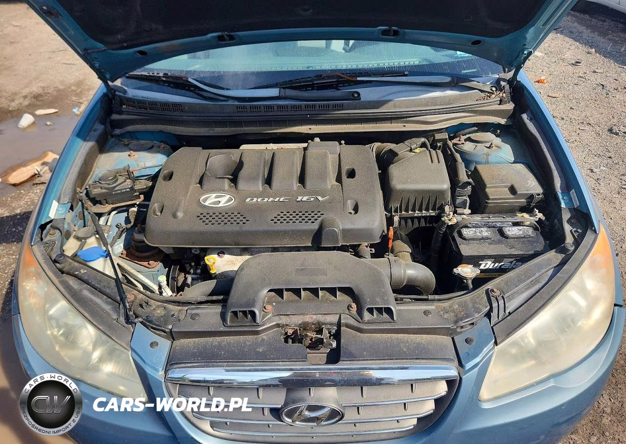 2007 Hyundai Elantra Gls VIN:KMHDU46D37U185179 - 11