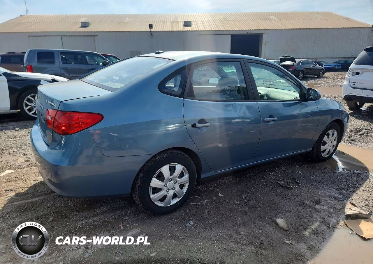 2007 Hyundai Elantra Gls VIN:KMHDU46D37U185179 - 3