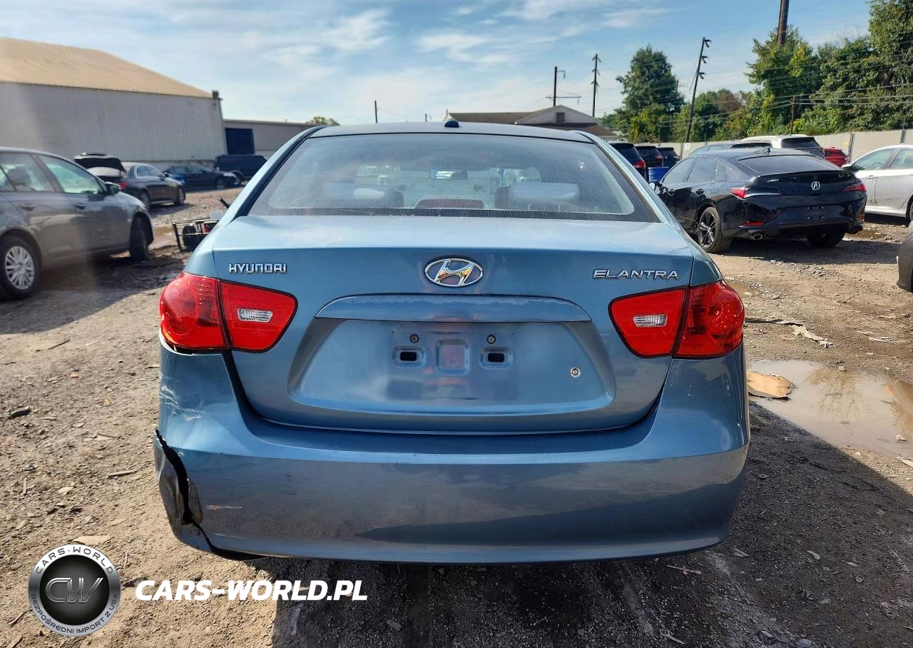 2007 Hyundai Elantra Gls VIN:KMHDU46D37U185179 - 6