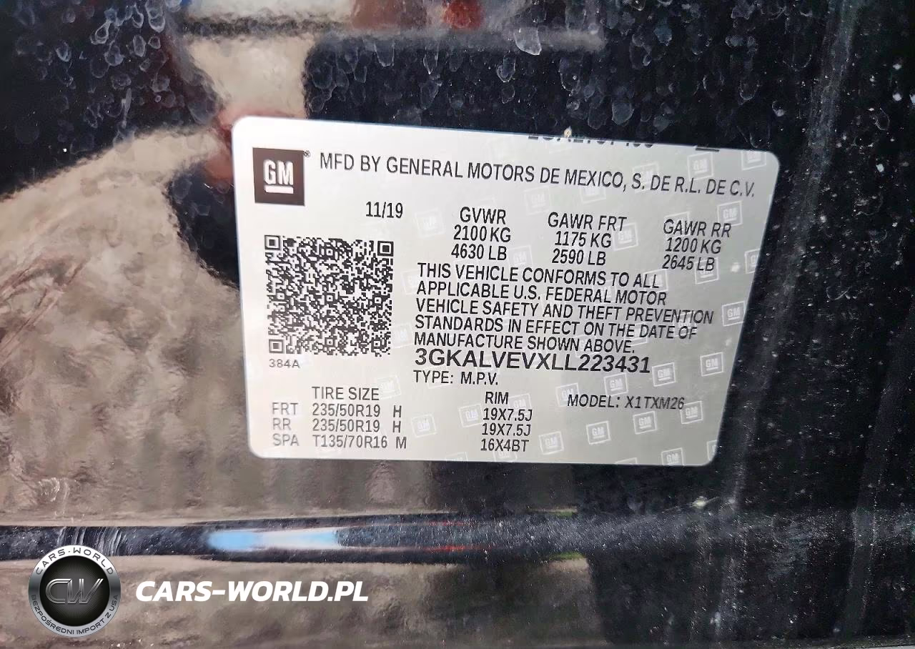 2020 GMC Terrain Slt VIN:3GKALVEVXLL223431 - 14