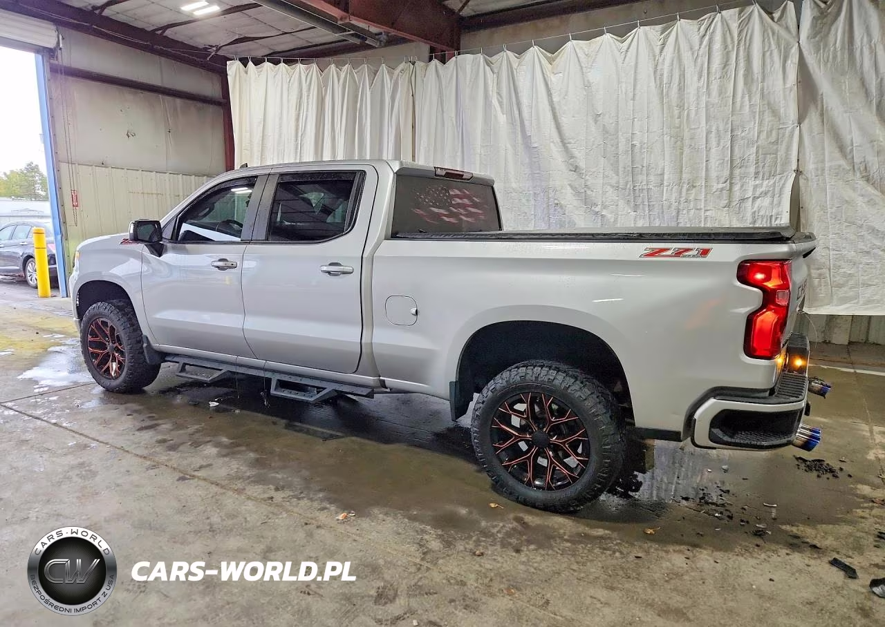 2022 Chevrolet Silverado K1500 Rst VIN:1GCUDEED9NZ522059 - 2