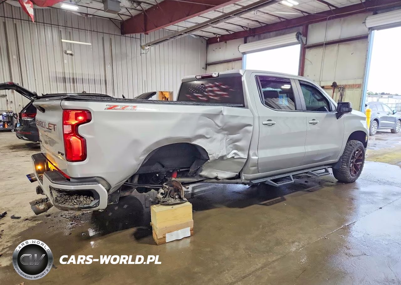 2022 Chevrolet Silverado K1500 Rst VIN:1GCUDEED9NZ522059 - 3