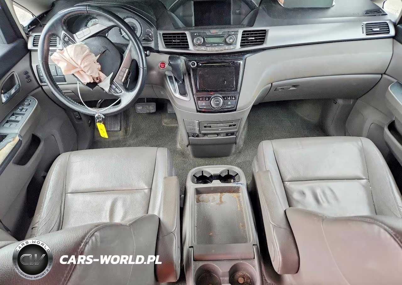2014 Honda Odyssey Touring VIN:5FNRL5H93EB130765 - 8