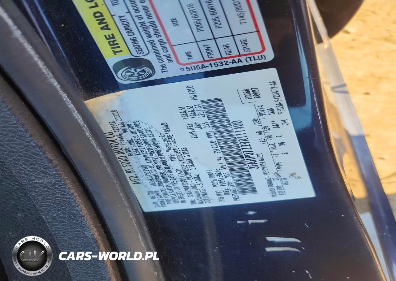 2009 Ford Fusion Se VIN:3FAHP07Z29R111400 - 12