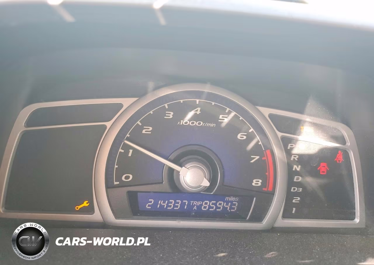 2008 Honda Civic Ex VIN:2HGFG128X8H535022 - 9