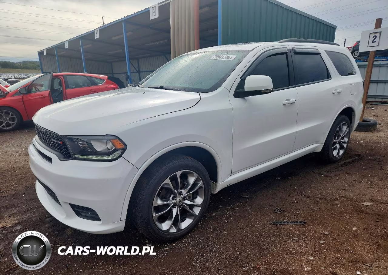 2019 Dodge Durango Gt VIN:1C4RDJDG2KC535812 - 1