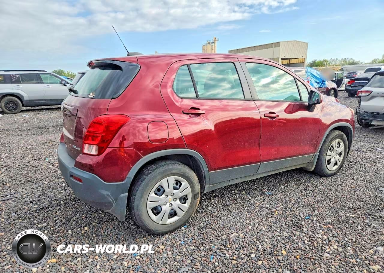 2016 Chevrolet Trax Ls VIN:3GNCJKSB4GL135944 - 3