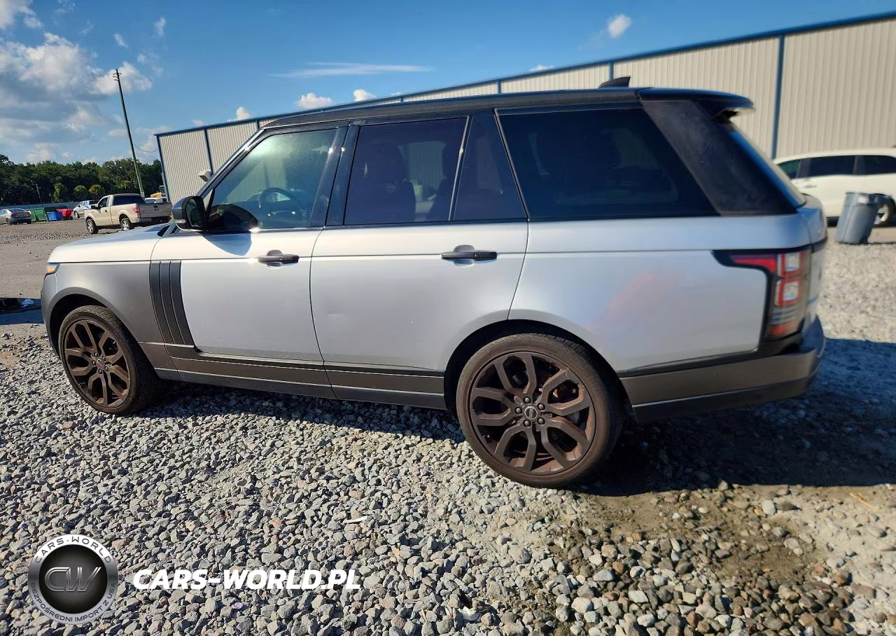 2017 Land Rover Range Rover Supercharged VIN:SALGS2FE9HA346330 - 2
