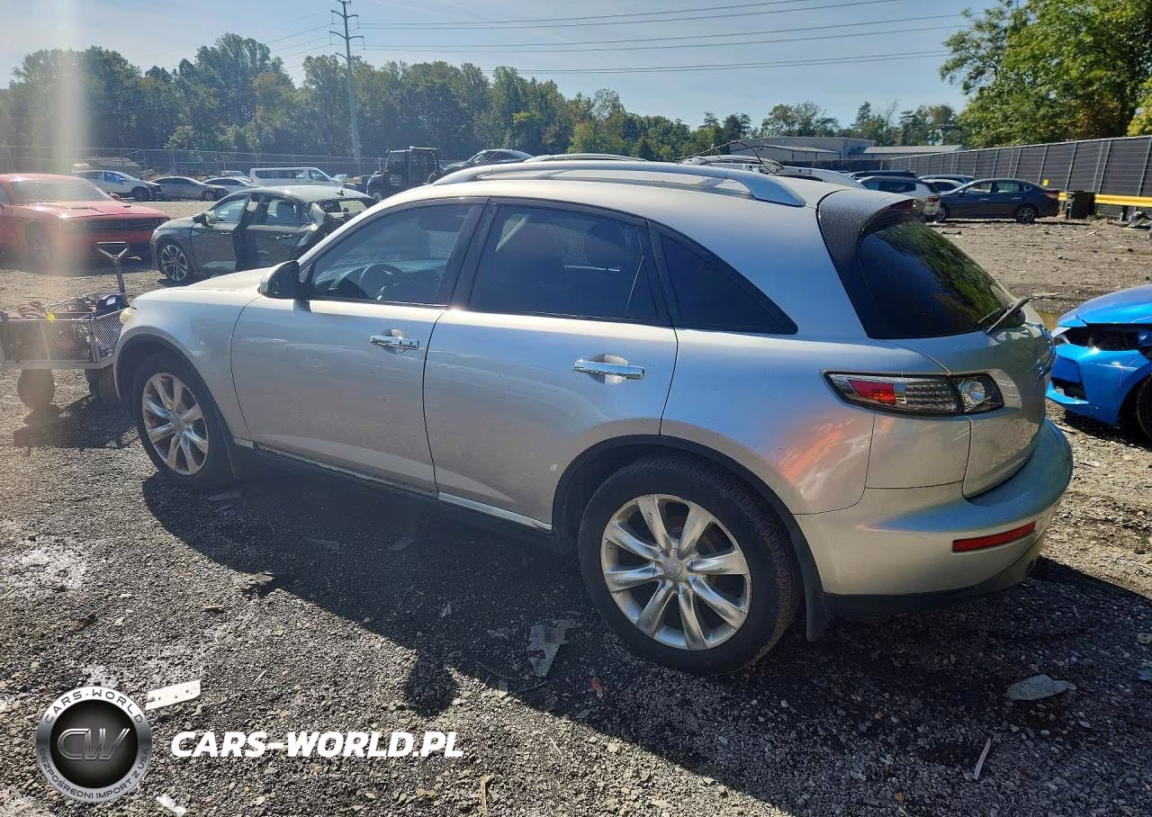 2008 Infiniti Fx35 Base VIN:JNRAS08U58X103939 - 2