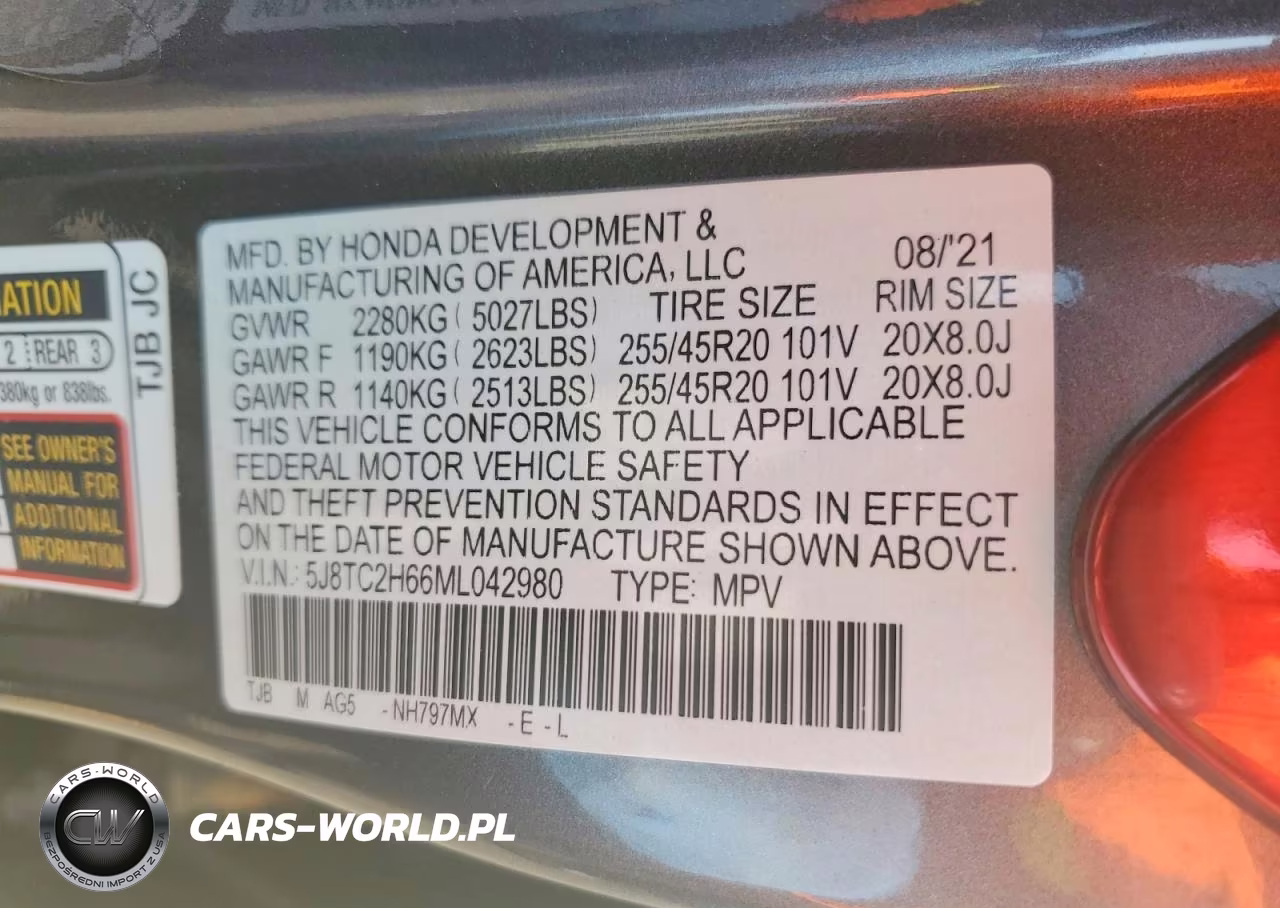 2021 Acura Rdx A-Spec VIN:5J8TC2H66ML042980 - 13