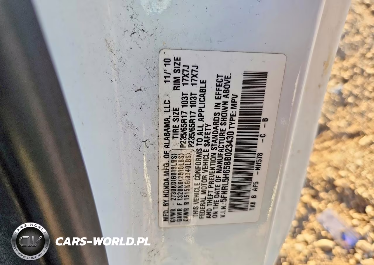 2011 Honda Odyssey Exl VIN:5FNRL5H65BB023430 - 13