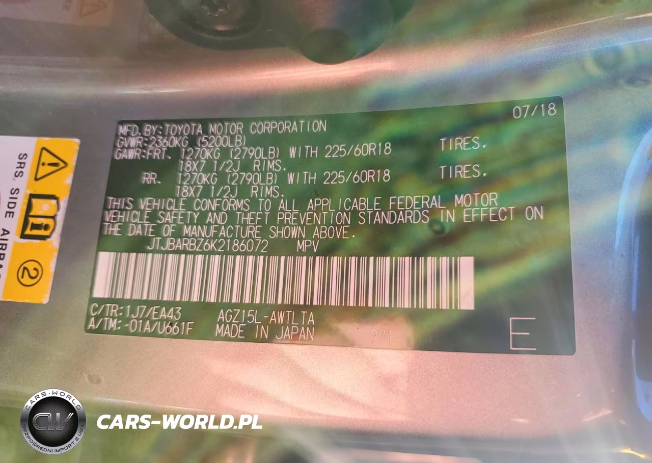 2019 Lexus Nx Base VIN:JTJBARBZ6K2186072 - 13