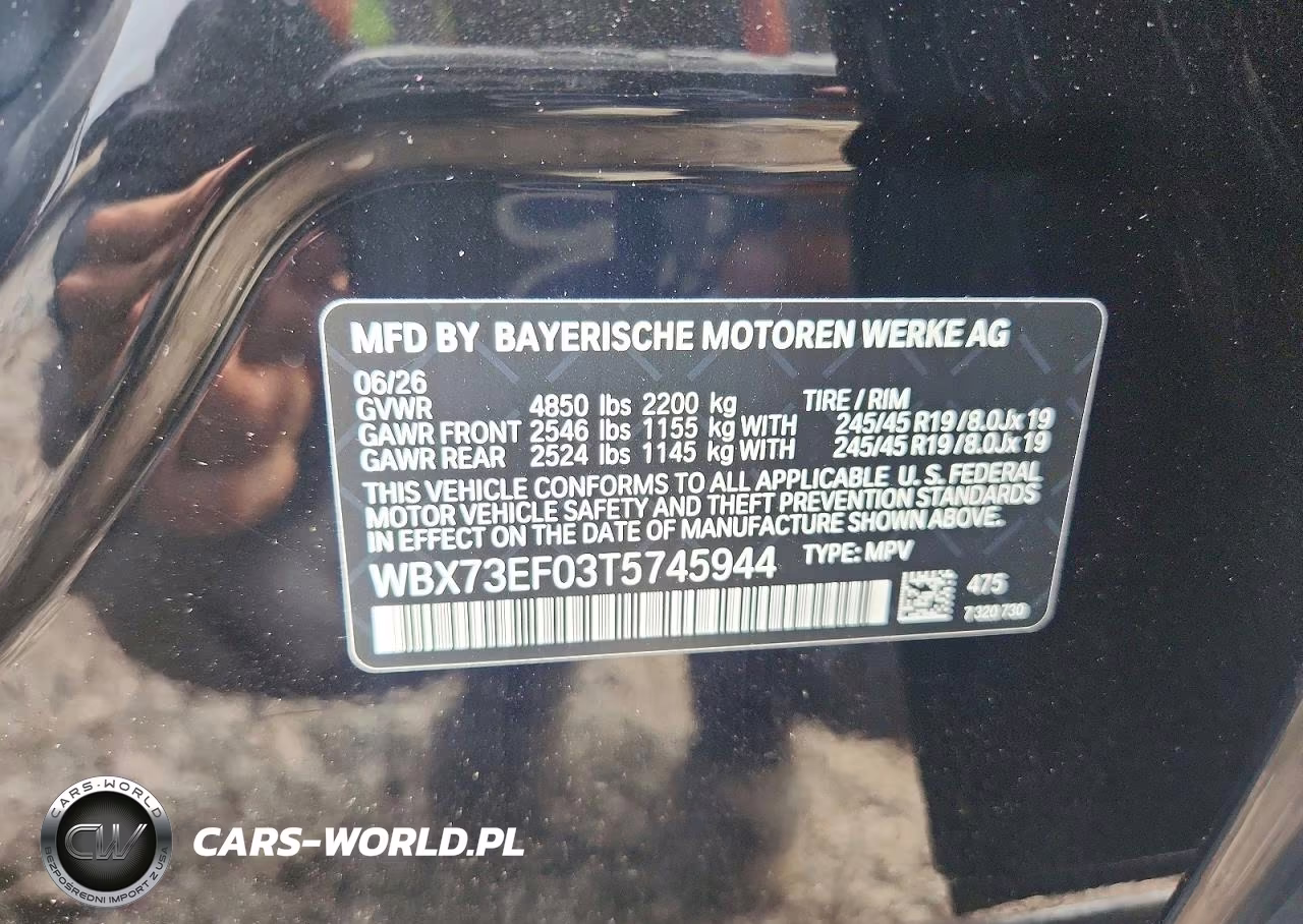 2026 BMW X1 xDrive28I VIN:WBX73EF03T5745944 - 13