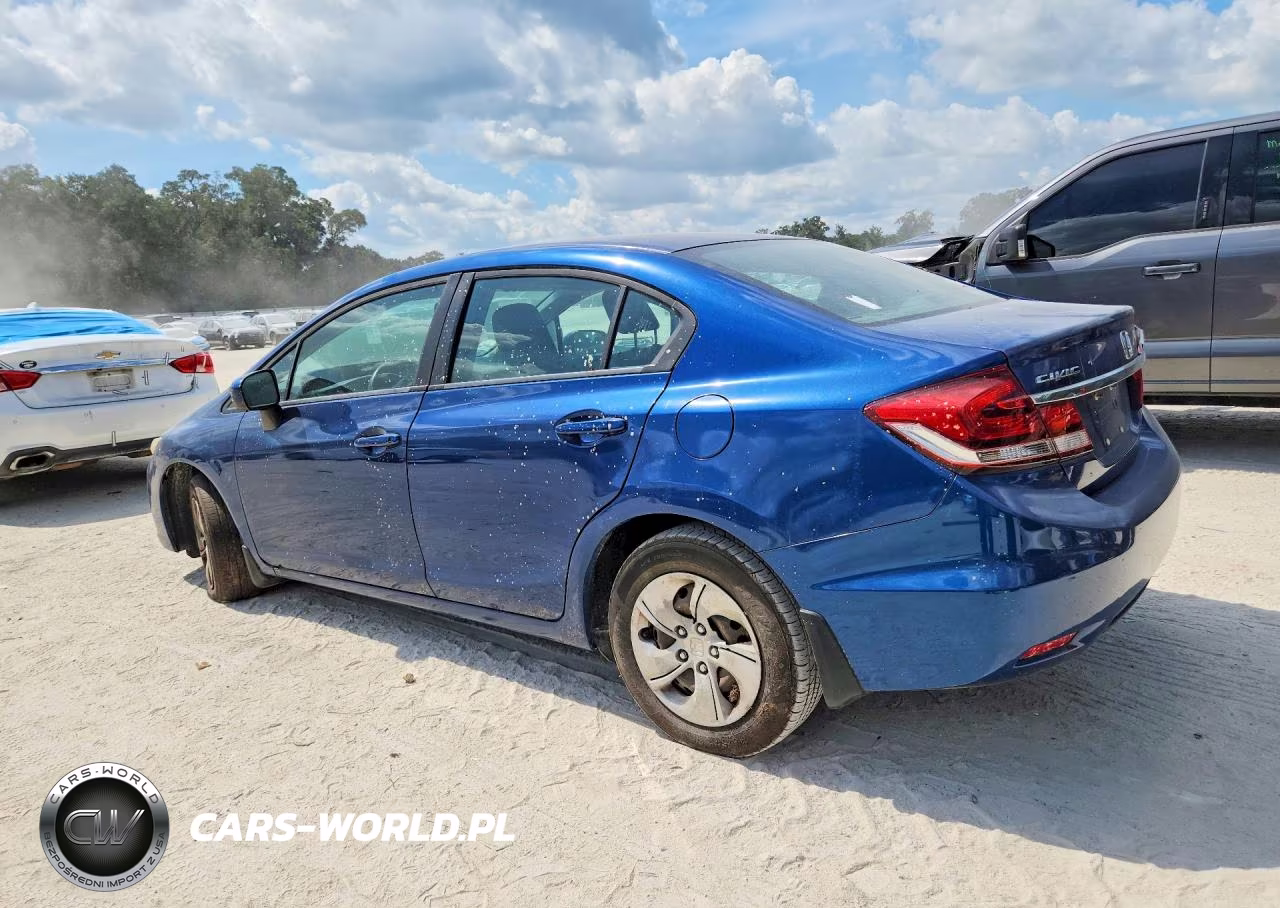 2015 Honda Civic Lx VIN:19XFB2F50FE203165 - 2