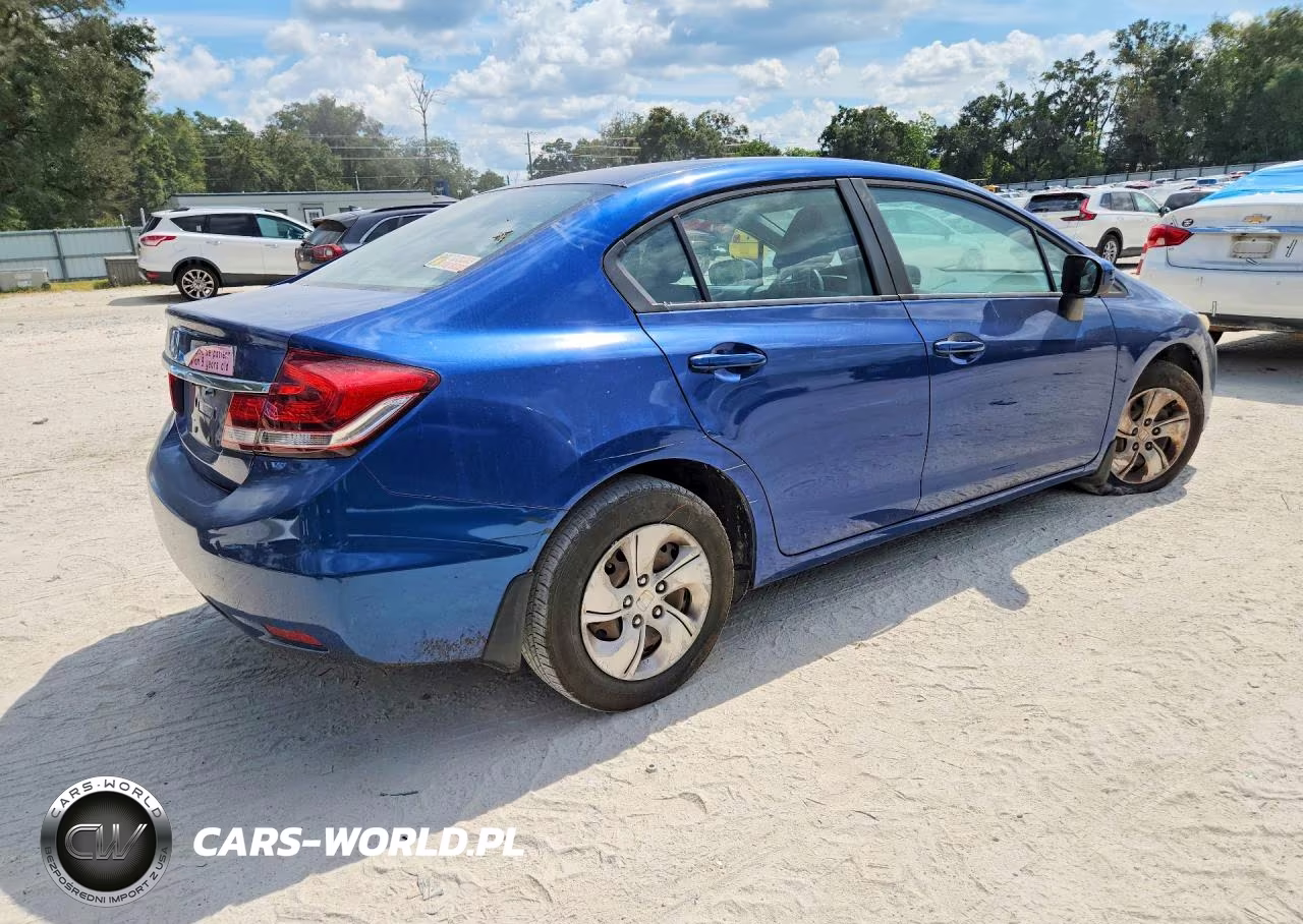 2015 Honda Civic Lx VIN:19XFB2F50FE203165 - 3