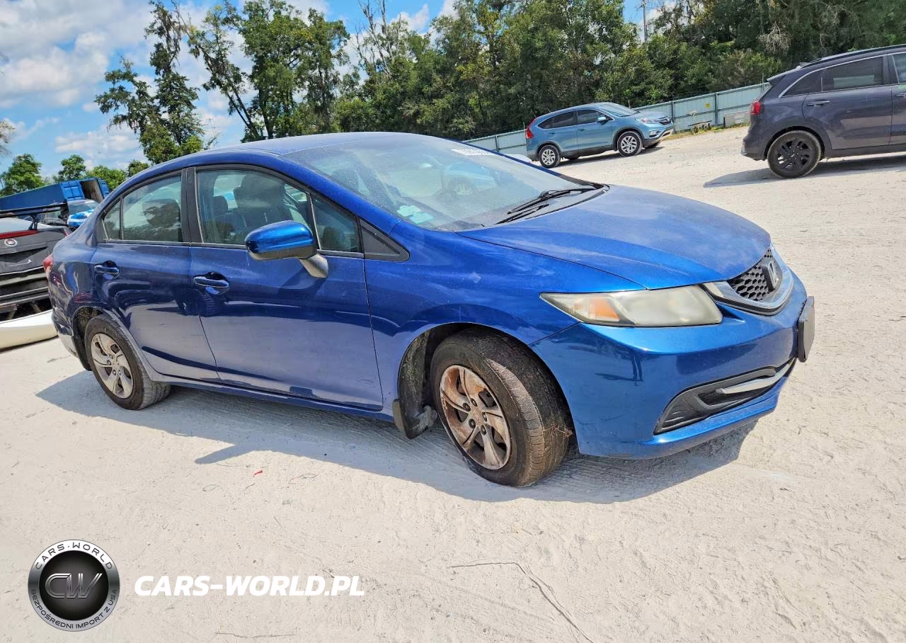 2015 Honda Civic Lx VIN:19XFB2F50FE203165 - 4