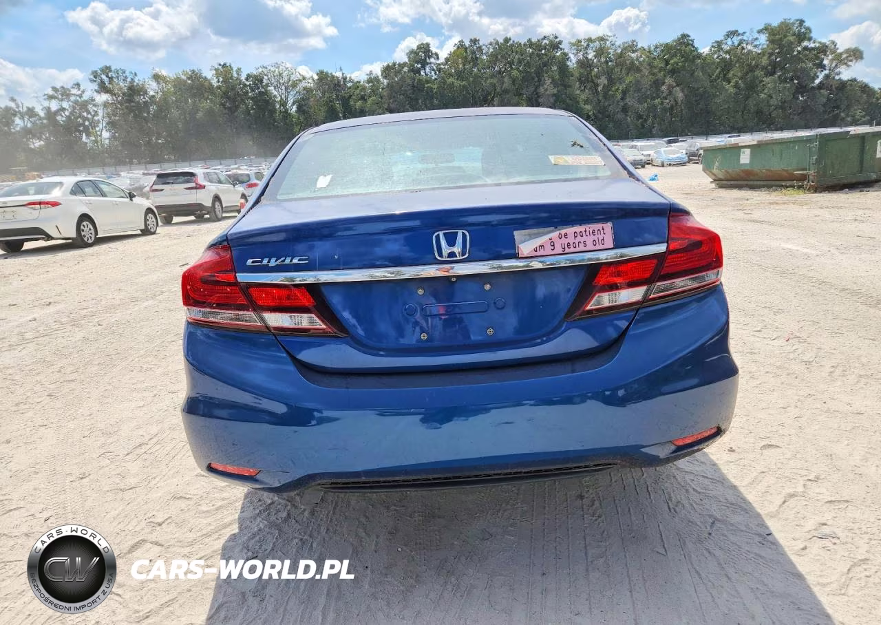 2015 Honda Civic Lx VIN:19XFB2F50FE203165 - 6