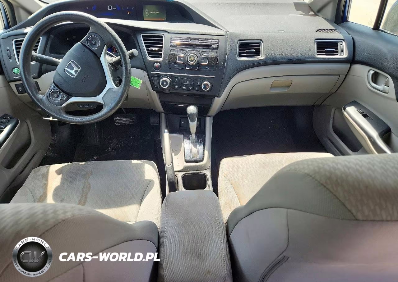 2015 Honda Civic Lx VIN:19XFB2F50FE203165 - 8