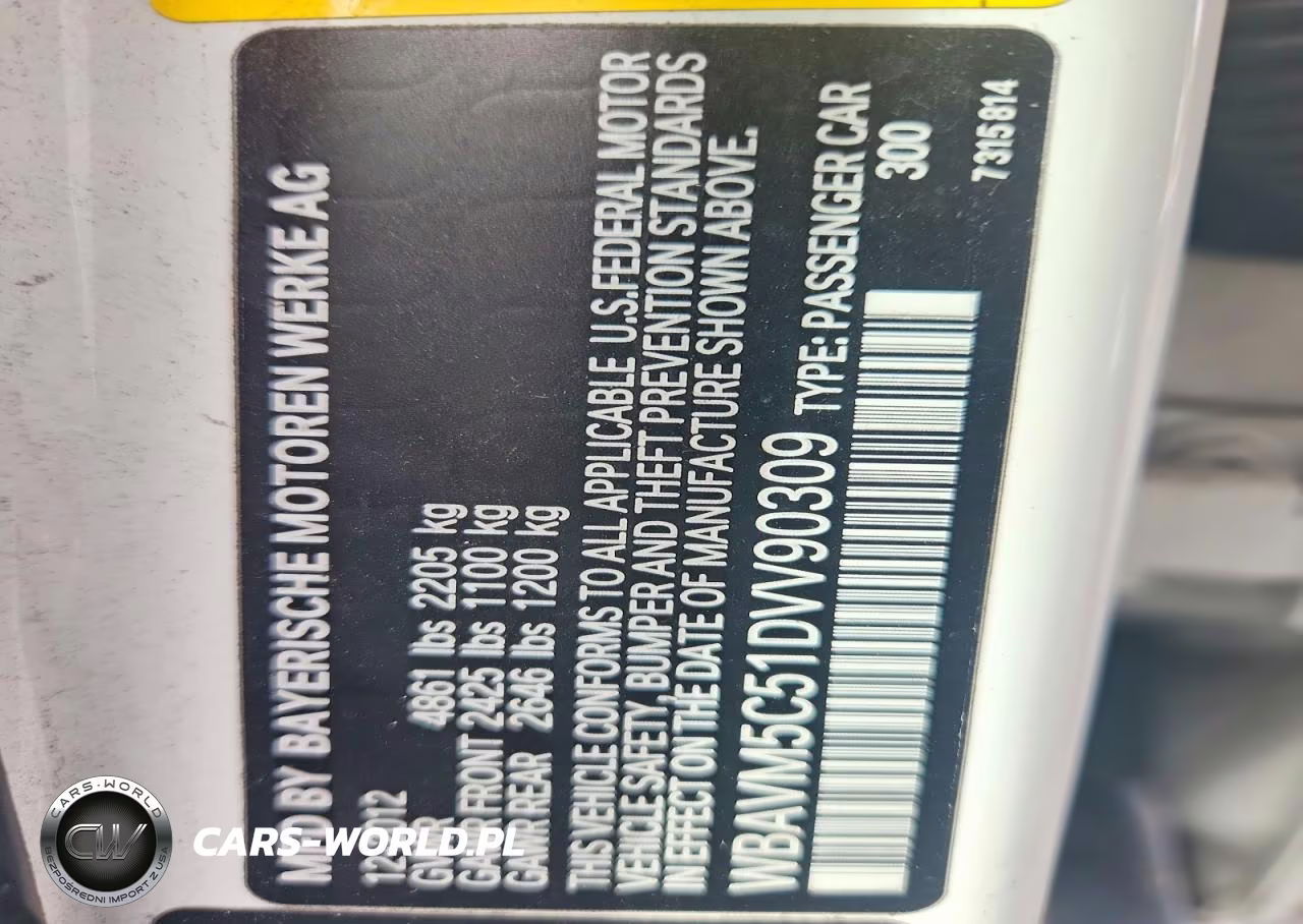 2013 BMW X1 xDrive35I VIN:WBAVM5C51DVV90309 - 12
