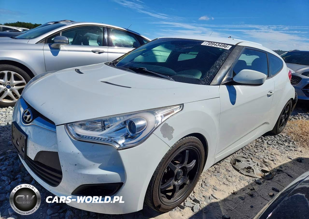 2014 Hyundai Veloster Base VIN:KMHTC6AD3EU200441 - 1