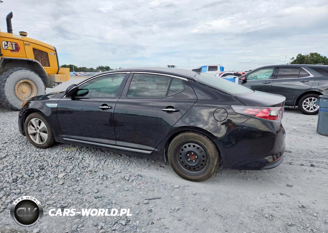 2016 Kia Optima Hybrid VIN:KNAGN4AD3G5094166 - 2