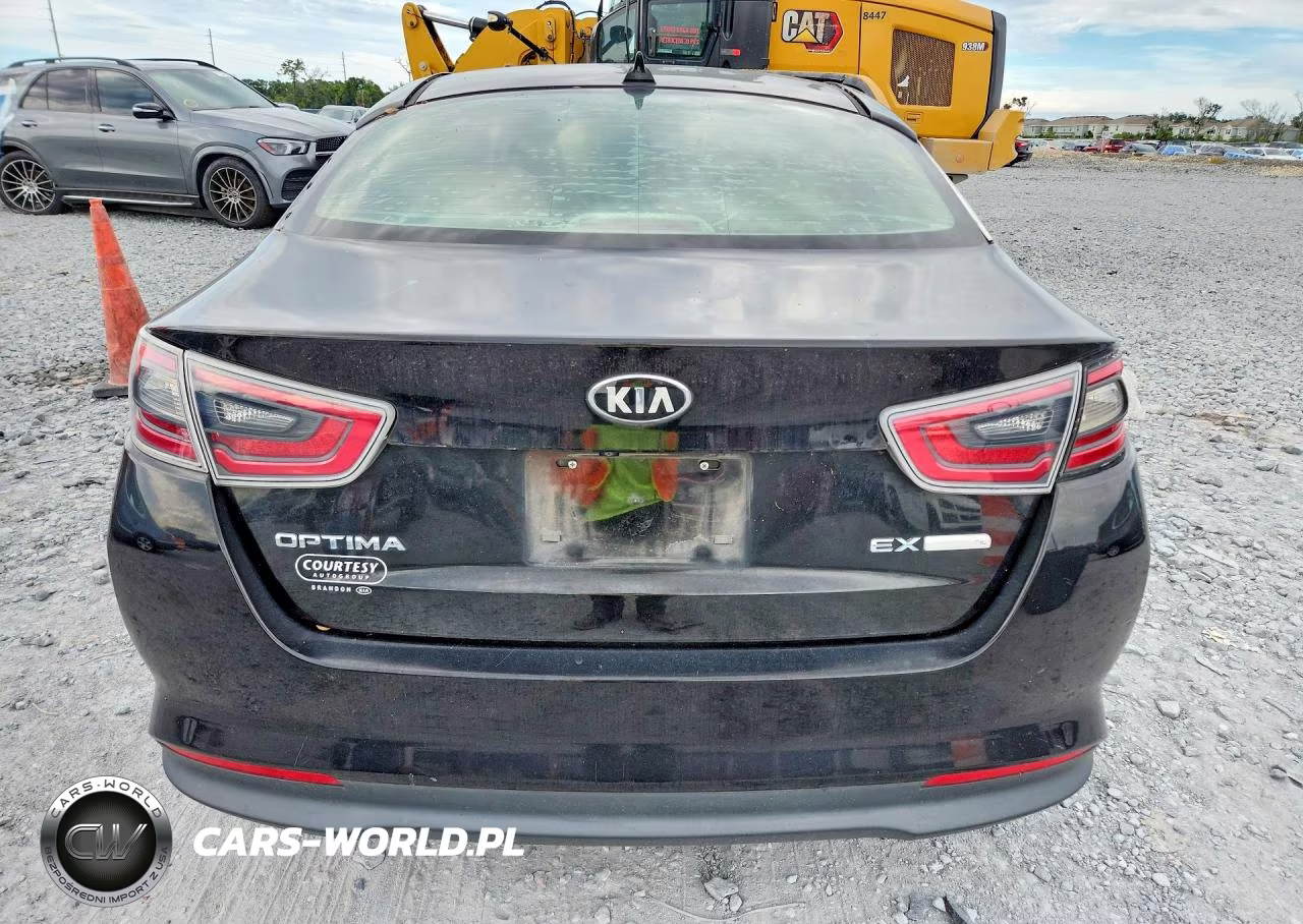 2016 Kia Optima Hybrid VIN:KNAGN4AD3G5094166 - 6