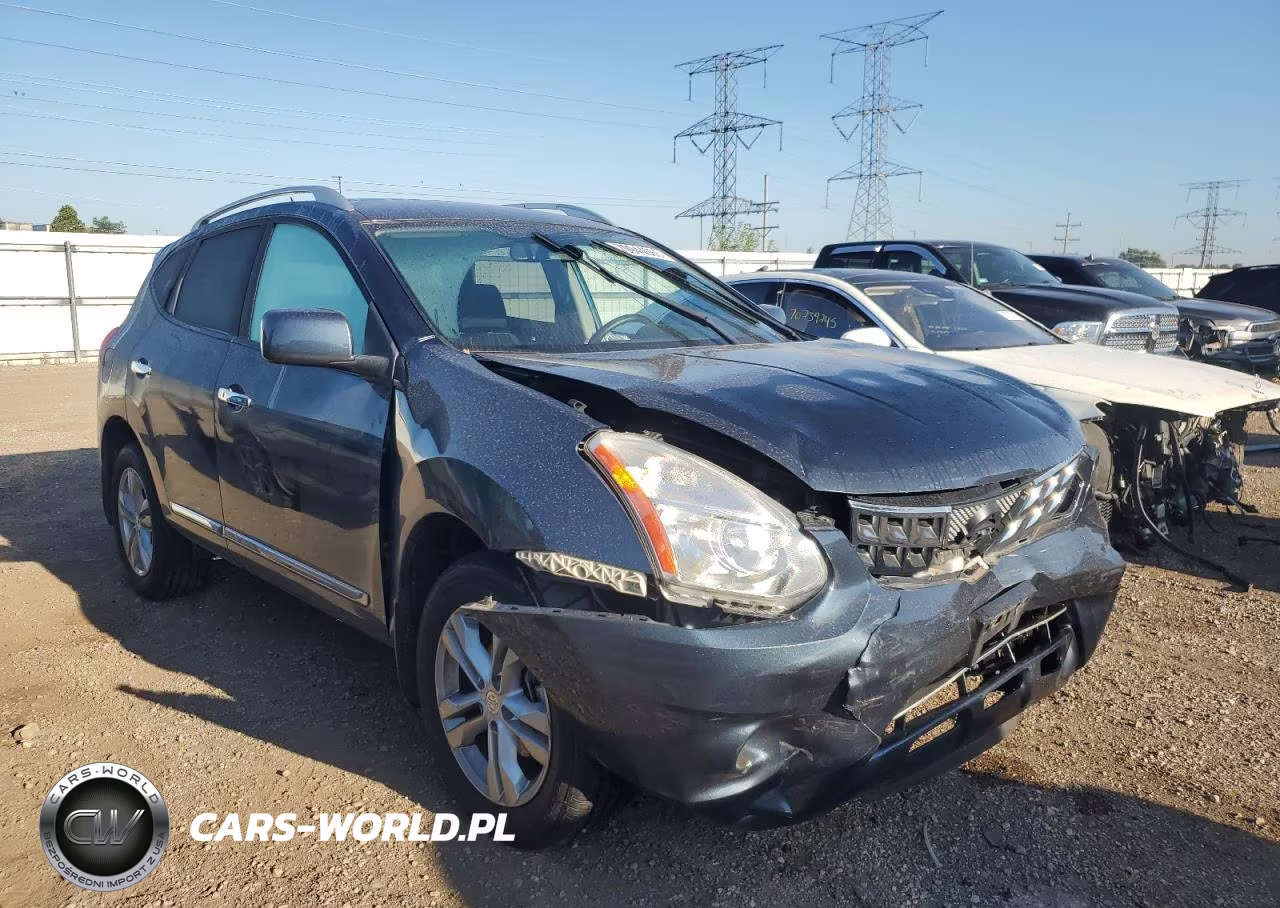 2012 Nissan Rogue S VIN:JN8AS5MVXCW716430 - 4