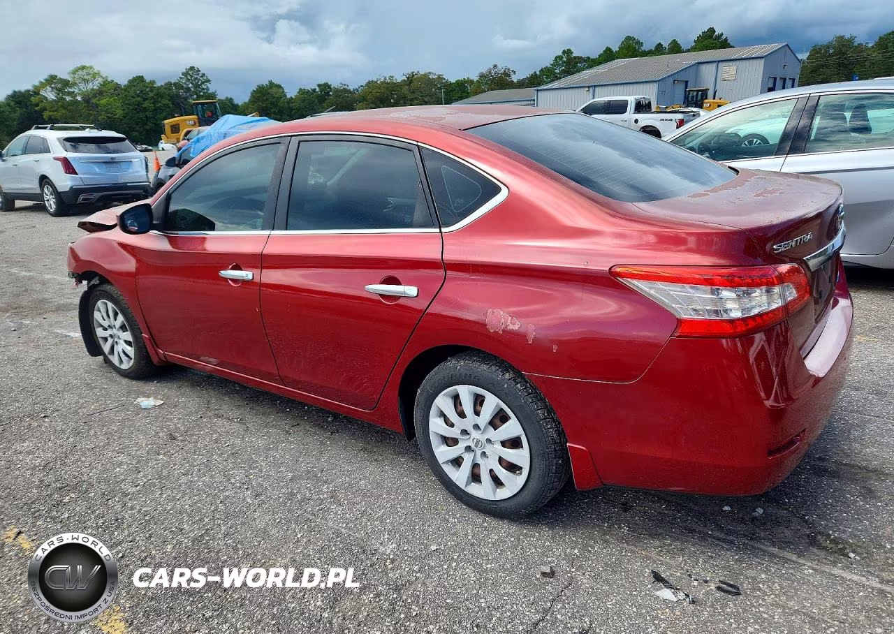 2014 Nissan Sentra Sv VIN:3N1AB7AP1EY280790 - 2