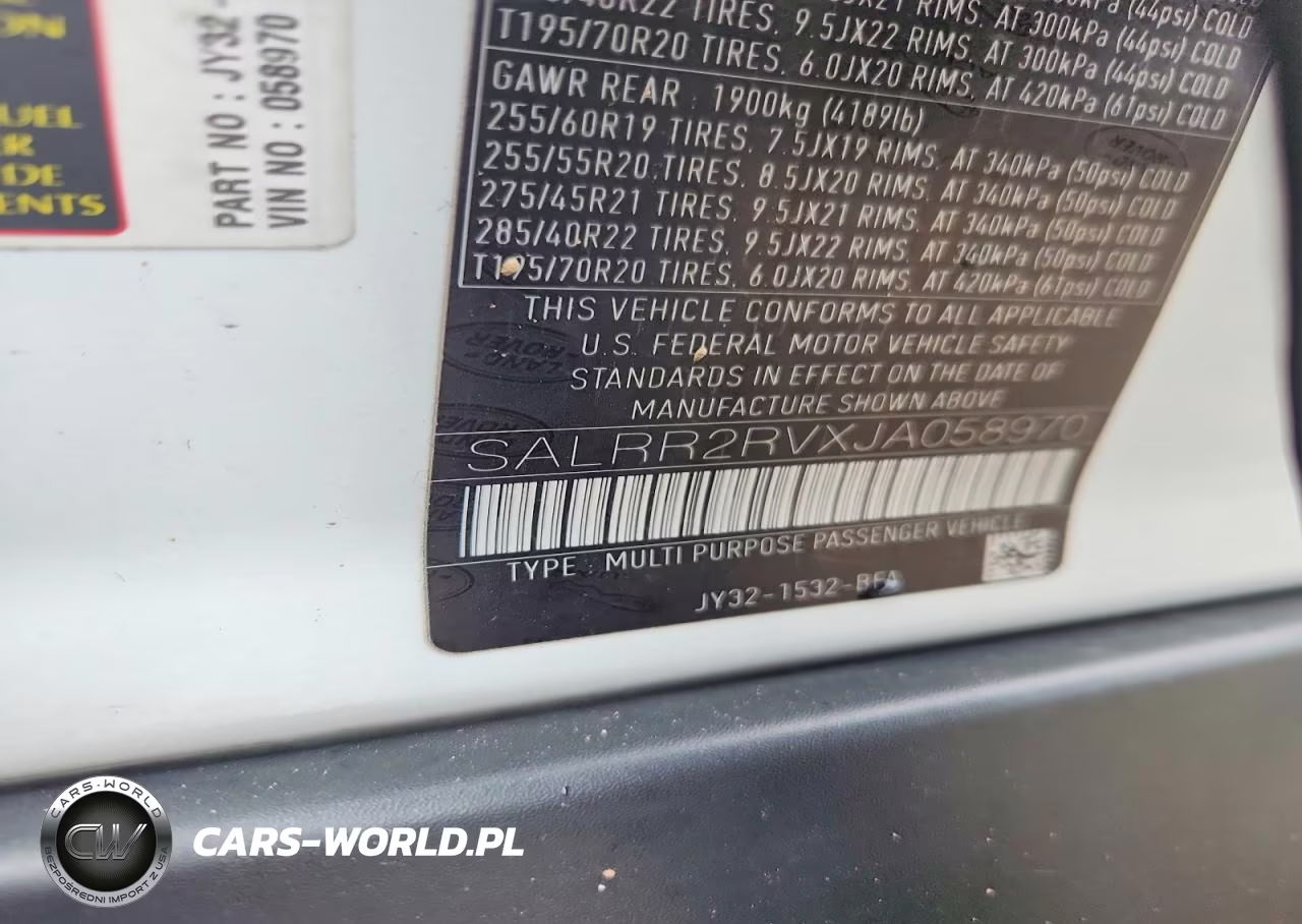2018 Land Rover Discovery Hse VIN:SALRR2RVXJA058970 - 13